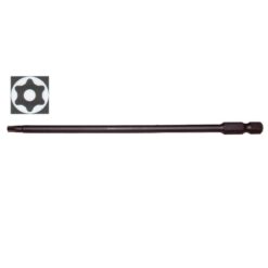 Torx-Bits med hål T40 x 150