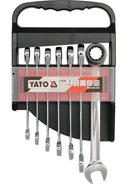 Ringspärrnyckelsats Yato