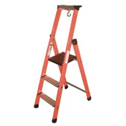 Glasf.Stege med Hylla 3-stegs