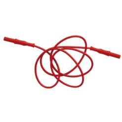 Testledning Silikon 200 CM Röd