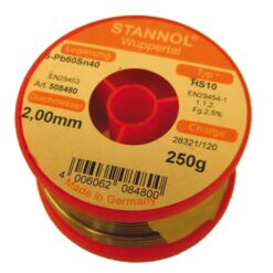 Stannol Lödtråd 2 m 250 Gram