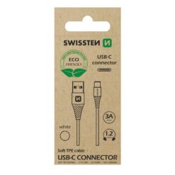 Laddkabel USB / USB-C Swissten